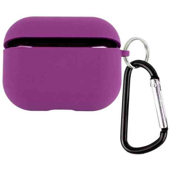 Силиконовый футляр с микрофиброй для наушников Airpods 3 Херсон