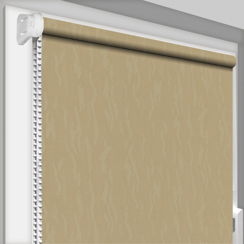 Рулонна штора Rolets Лазур 1-2063-975 97.5x170 см відкритого типу Світло-коричнева Киев - изображение 1