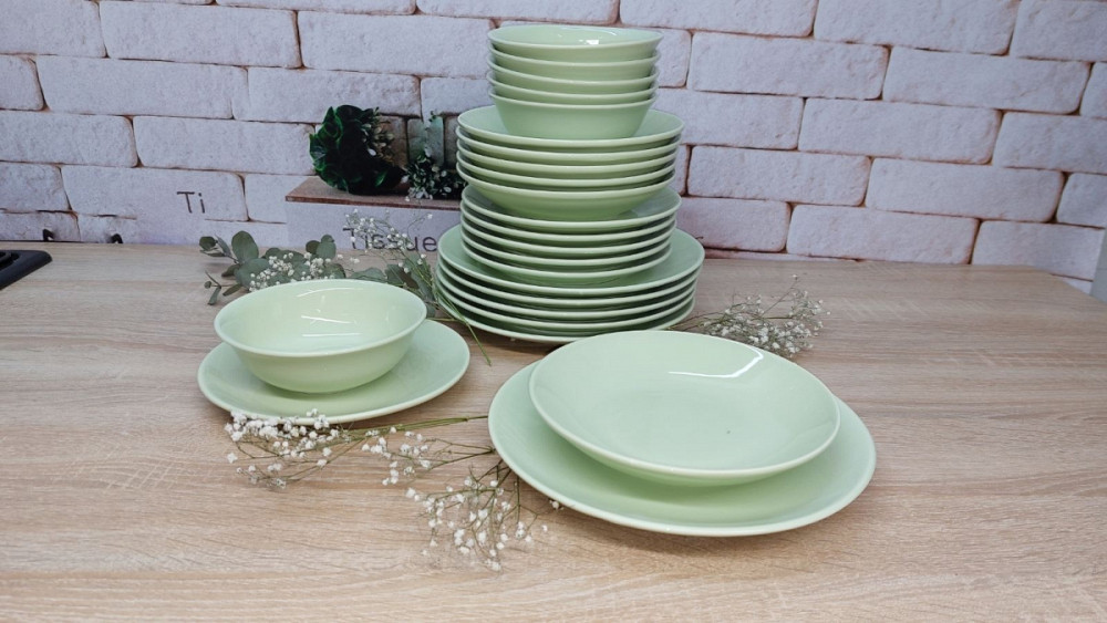 Сервіз столовий TULU Olive KL24-OLIVE 24 предмети Киев - изображение 1