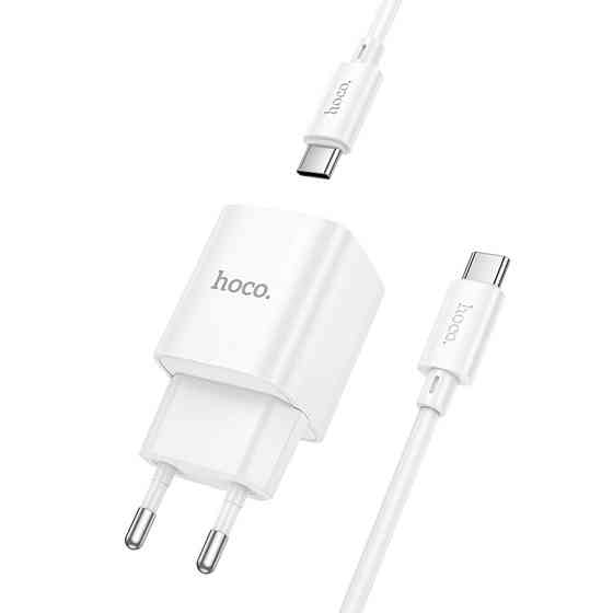 СЗУ Hoco C146A Charm PD20W (1USB-C) + кабель Type-C to Type-C Херсон