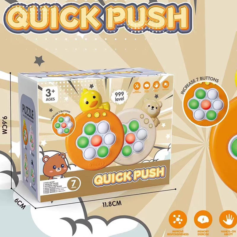 Уценка Портативная игра Pop-it Speed Push Game Ver.6 Херсон - зображення 5