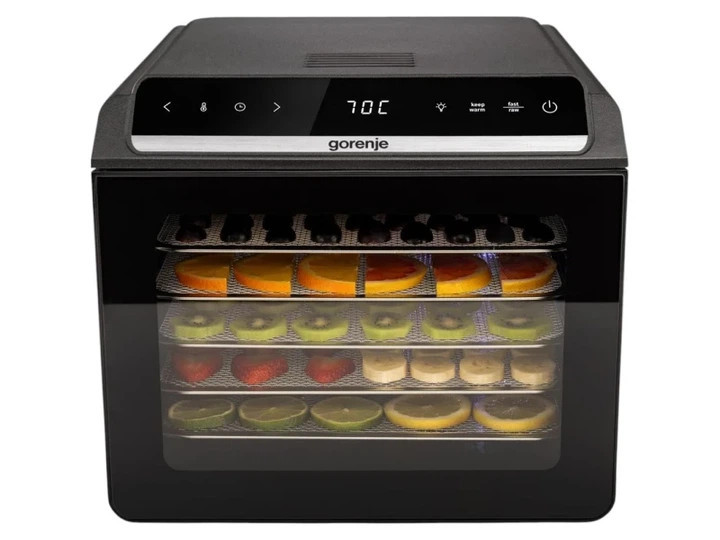 Сушилка для овощей и фруктов Gorenje FDK600DB 580 Вт черная Київ - зображення 7