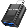 Переходник Borofone BV18 Type-C male to USB female 3.0 Херсон