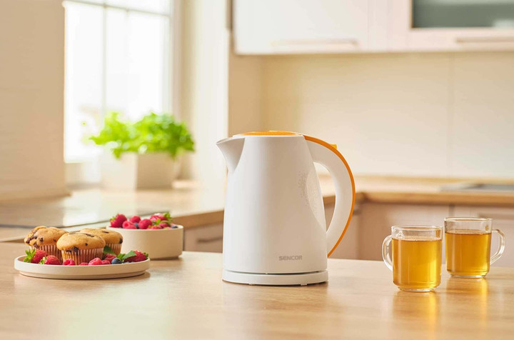 Электрочайник Sencor SWK 1513OR 1.5 л оранжевый Київ - зображення 9