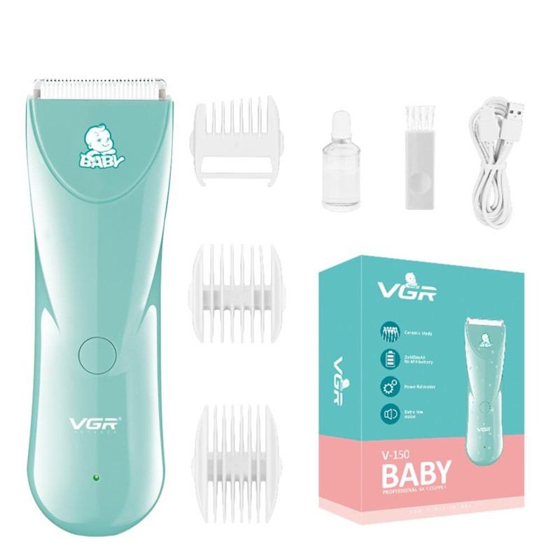 Машинка для стрижки детская VGR V-150 MINT мятная Киев - изображение 1