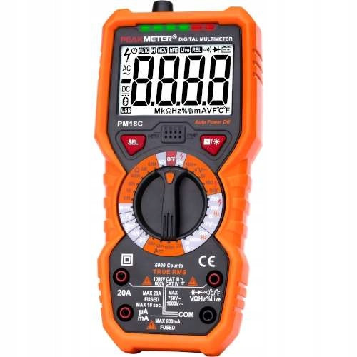 Мультиметр цифровой многофункциональный с True RMS PeakMeter PM18C Харьков - изображение 8