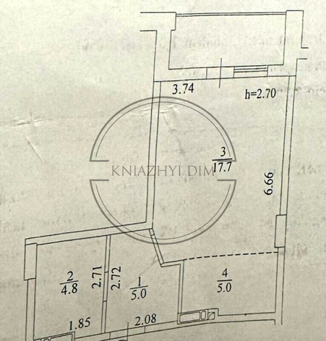 Продажа 1-но к. квартиры студио в новом доме Жуляны. № 21141455 Київ - зображення 9
