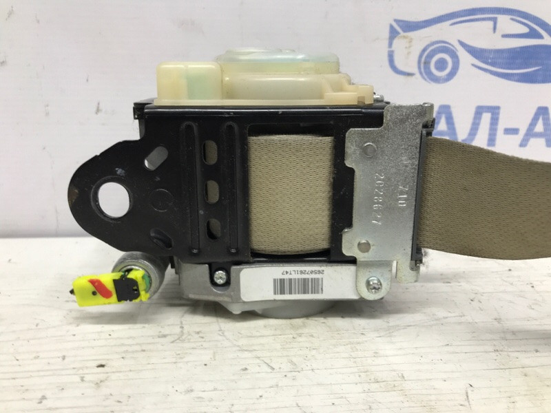 Ремень безопасности передний правый Hyundai Santa fe CM 2.7 БЕНЗИН G6EA 2005 (б/у) Київ - зображення 2