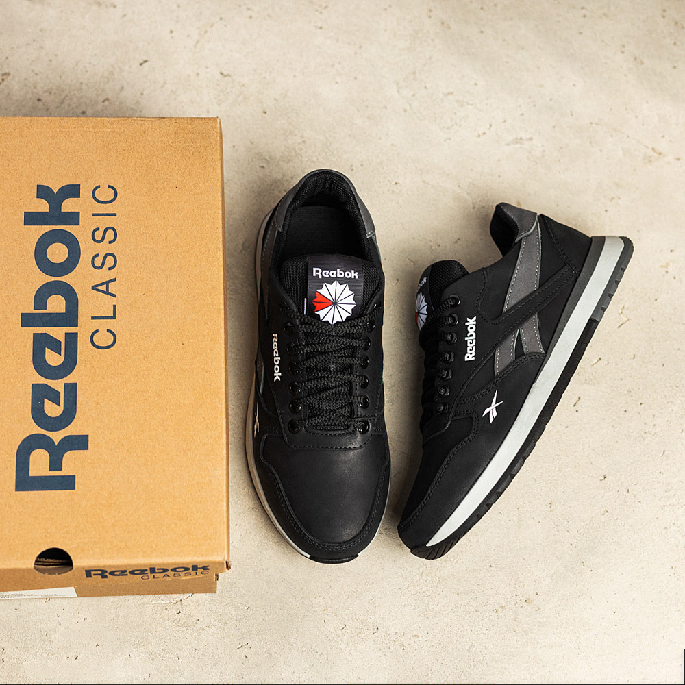 Мужские кожаные кроссовки Royal classic grey Київ - зображення 6