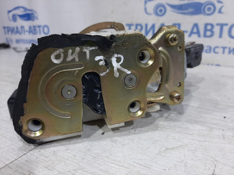Замок двери задний правый Mitsubishi Outlander CU 2.4 БЕНЗИН 4G69 2003 (б/у) Київ - зображення 3