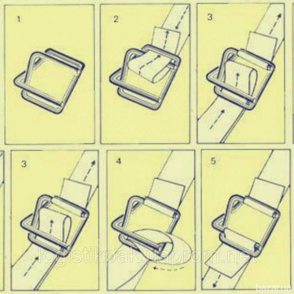 Пряжка проволочная 13мм|черная Харків - зображення 2