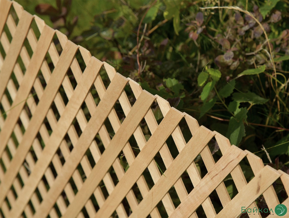 ДЕРЕВЯННЫЕ РЕШЕТКИ декоративные: Дуб, Ясень, Ольха (1,2 х 0,62 м) Київ - зображення 1