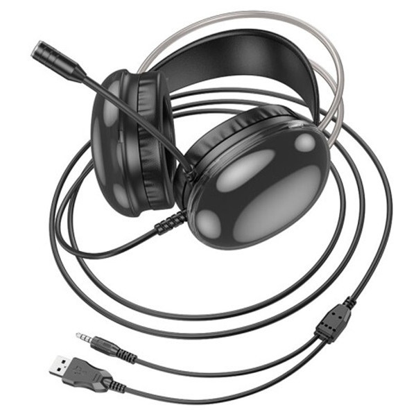 Навушники Hoco W109 Rich Gaming Headphones Black (Код товару:39244) Харків - зображення 2