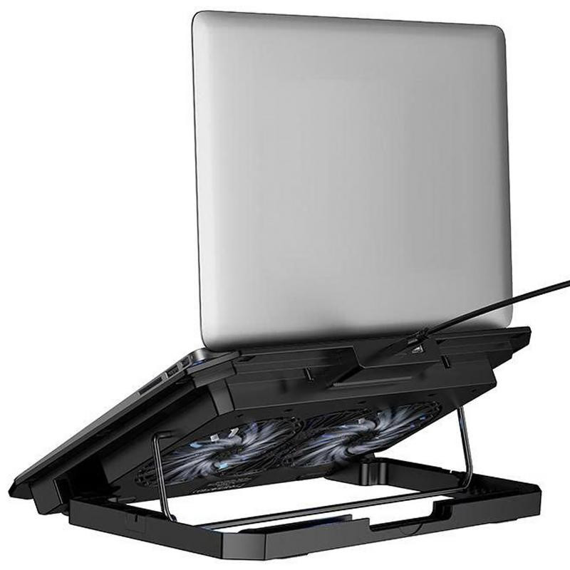 Охлаждающий кулер-подставка для ноутбука Hoco GA4 Jade Cooling Stand Херсон - зображення 3