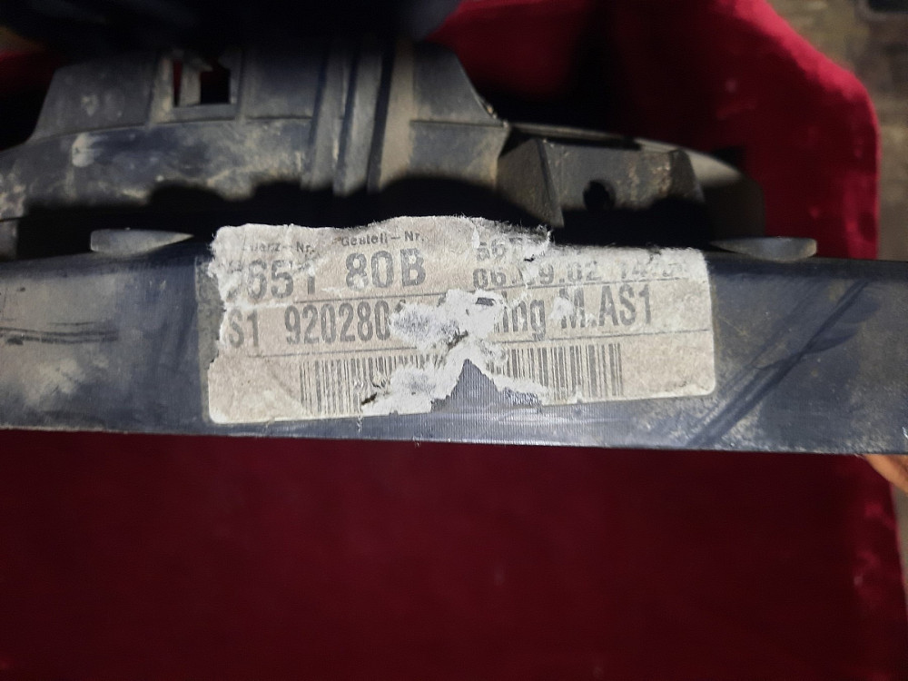 Вентилятор основного радіатора Opel Vectra C 2.2 AS1 9202804, GM 24410989 Днепр - изображение 4