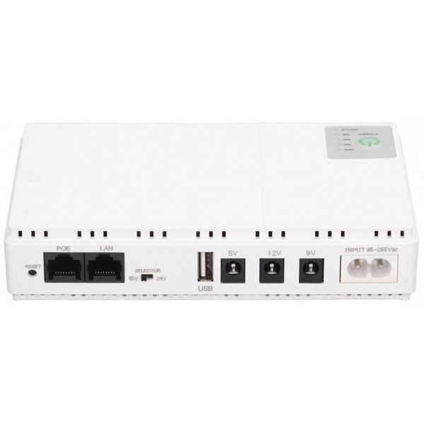 Портативне джерело живлення для роутера ArmorStandart DC mini UPS White (ARM79308) (Код товару:37635 Харків - зображення 4
