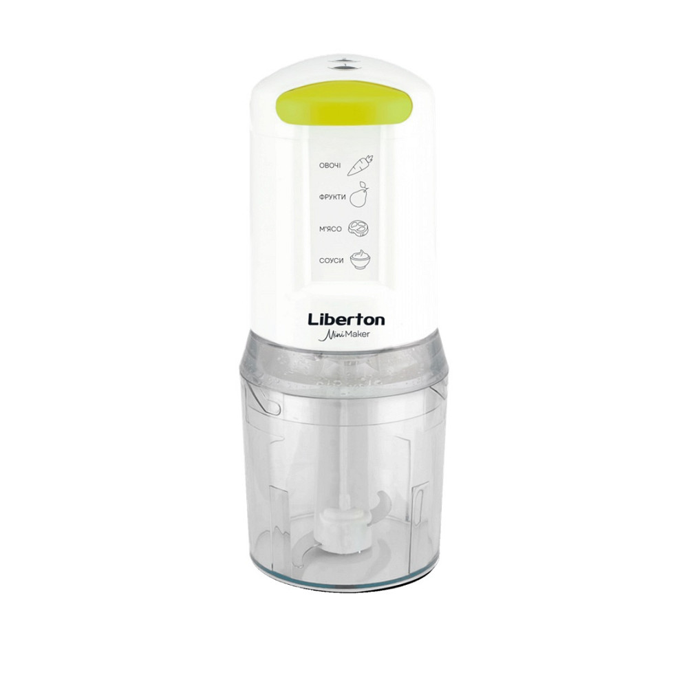 Измельчитель Liberton LEG-1500 400 Вт белый Київ - зображення 2