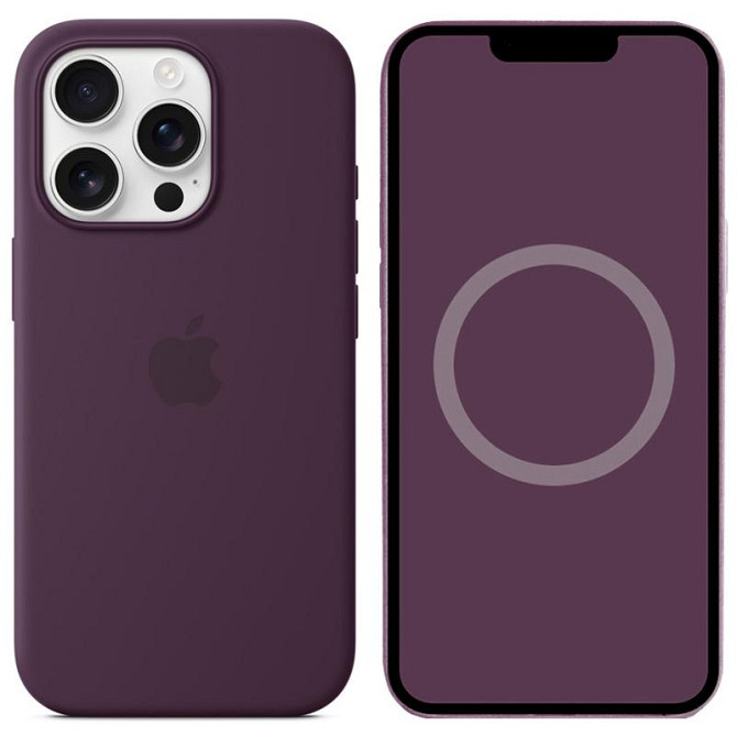 Чехол Silicone case (AAA) with Magsafe and Animation для Apple iPhone 16 Pro (6.3") Херсон - изображение 5