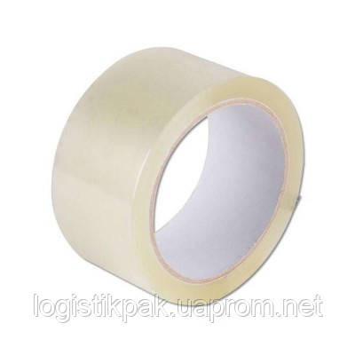 Прозрачный упаковочный скотч 55 мкм 40 метров Харьков - изображение 2