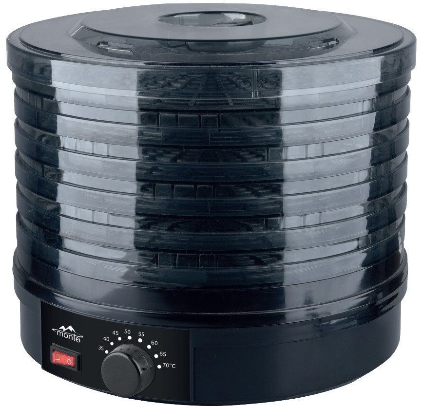 Сушилка для овощей и фруктов Monte MT-1662 400 Вт черная Київ - зображення 1