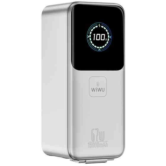 Портативное ЗУ Power Bank WIWU PM501 Power Mega PD67W with cable 15000 mAh Херсон