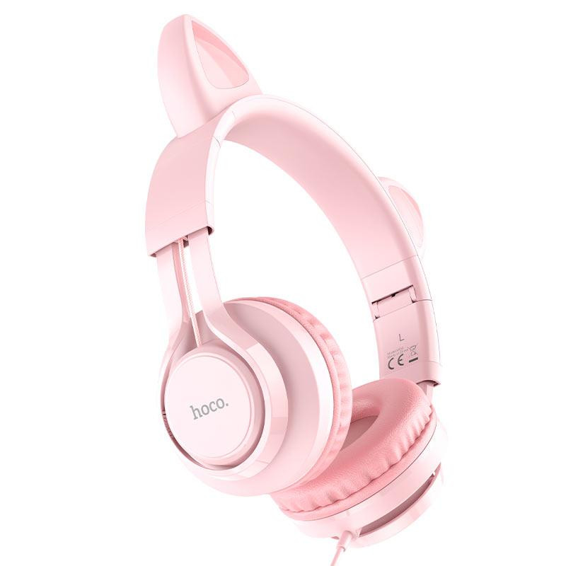 Уценка Накладные наушники Hoco W36 Cat ear (3.5mm/1.2m) Херсон - зображення 2