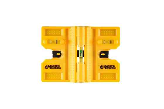 Уровень угловой складной MASTERTOOL POSTPOS с шарниром 90°-180° 3 капсулы 4 магнита 30-0892 Харків