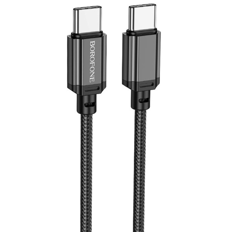 Дата кабель Borofone BX87 Type-C to Type-C 60W (1m) Херсон - зображення 1