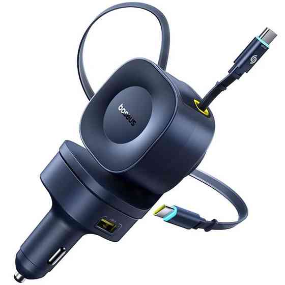 АЗУ Baseus PrimeTrip VR2 Max PD100W+QC3.0 with retractable cable (1USB-A/3C) (C02066) Херсон