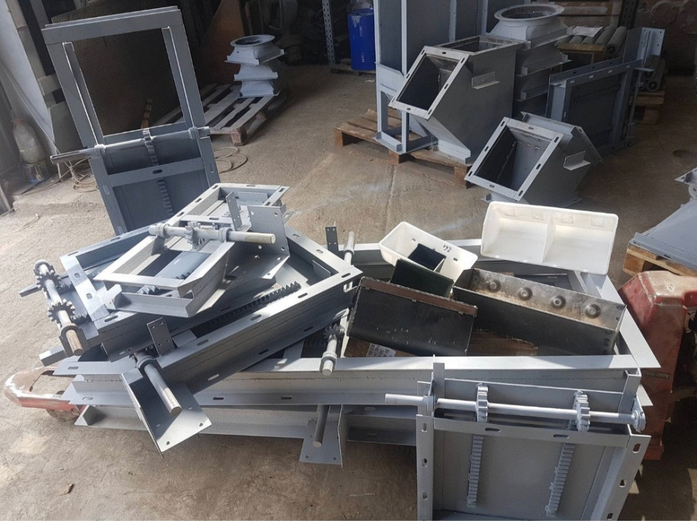 Засувки рейкові ручні, електричні, пневматичні Київ - зображення 4