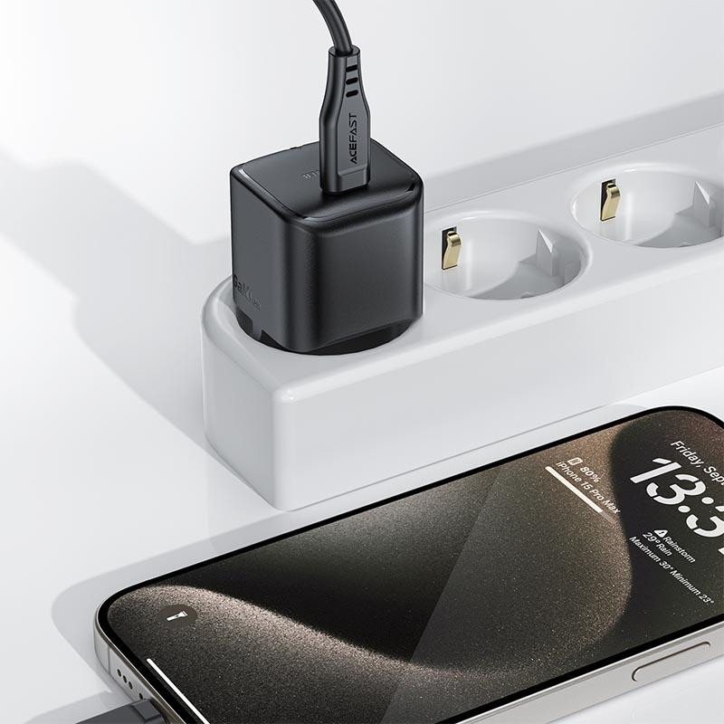 Уценка СЗУ Acefast A77 mini PD30W GaN (1USB-C) Херсон - зображення 5