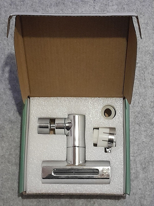 Водоспадний кран, Миттєвий проточний кран насадка з душем водоспадом Косів - зображення 3