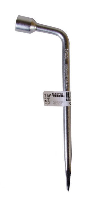 Ключ баллонный MASTERTOOL L-Type 19 мм 350х14 мм 73-0119 Харків - зображення 2