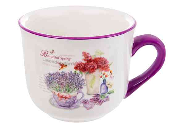 Кружка-бульйонниця Lefard Лаванда 858-0095 480 мл Київ