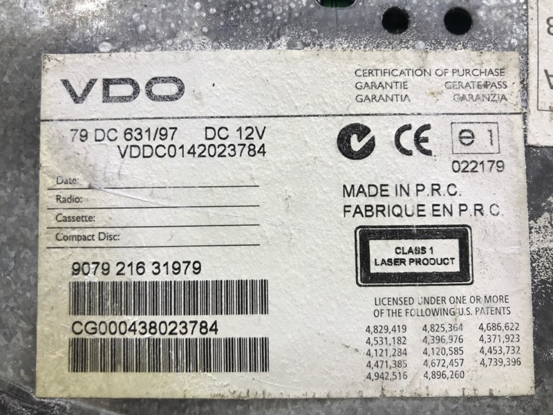 Магнитофон Hyundai Tucson JM 2.0 DIESEL D4EA 2004 (б/у) Київ - зображення 4