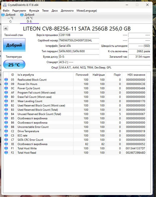 Накопитель SSD M.2 256GB LiteOn Киев - изображение 4