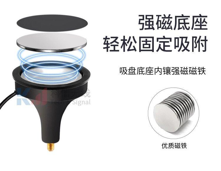 Антенна 600-4200, 4900-6200 МГц 9 дБ, до 30 Вт, SMA-male, кабель RG 174 3 м, на магните. Смотрите гр Днепр - изображение 3