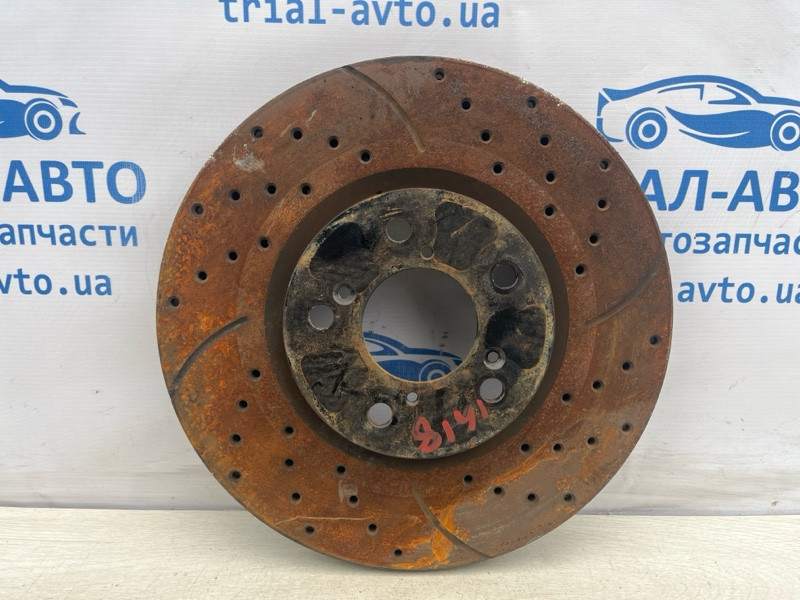 Диск тормозной передний Acura MDX YD2 3.7 БЕНЗИН J37A1 2006 (б/у) Киев - изображение 3