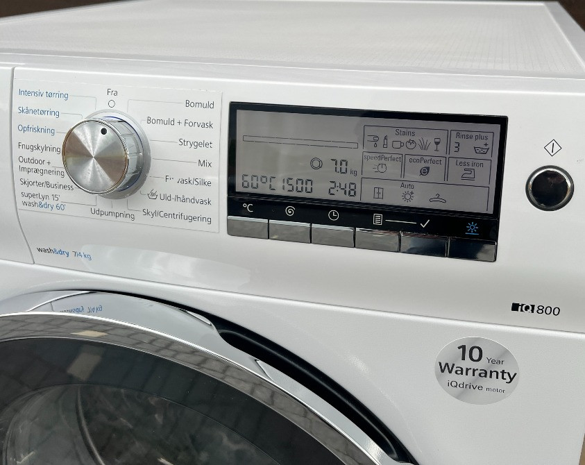 2018рік Пральна стиральная машина з сушкою 2в1 Siemens IQ800 7/4кг 1500об Бережани - зображення 4