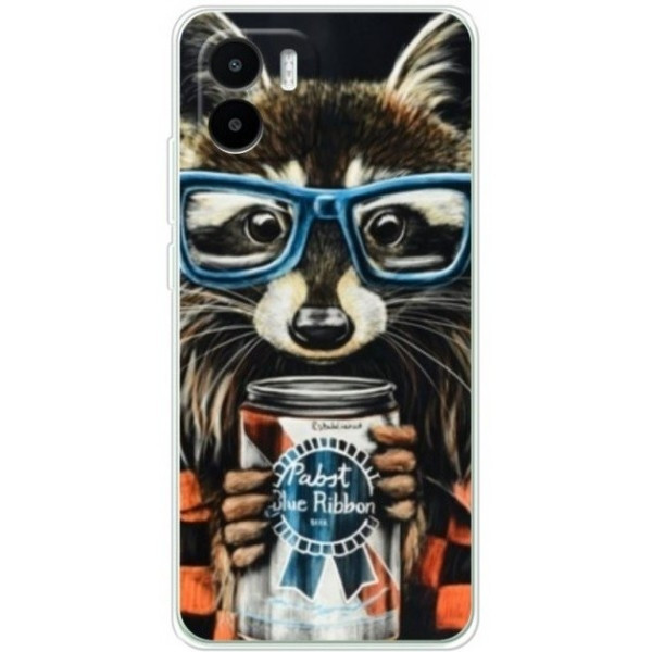 Чохол Boxface для Xiaomi Redmi A1/A2 Єнот з банкою (Код товару:23983) Харків - зображення 2