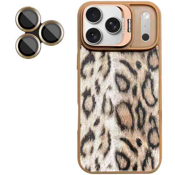 Чехол TPU+PC Wild Leopard with MagSafe and Lens для Apple iPhone 17 Pro (6.3") Херсон