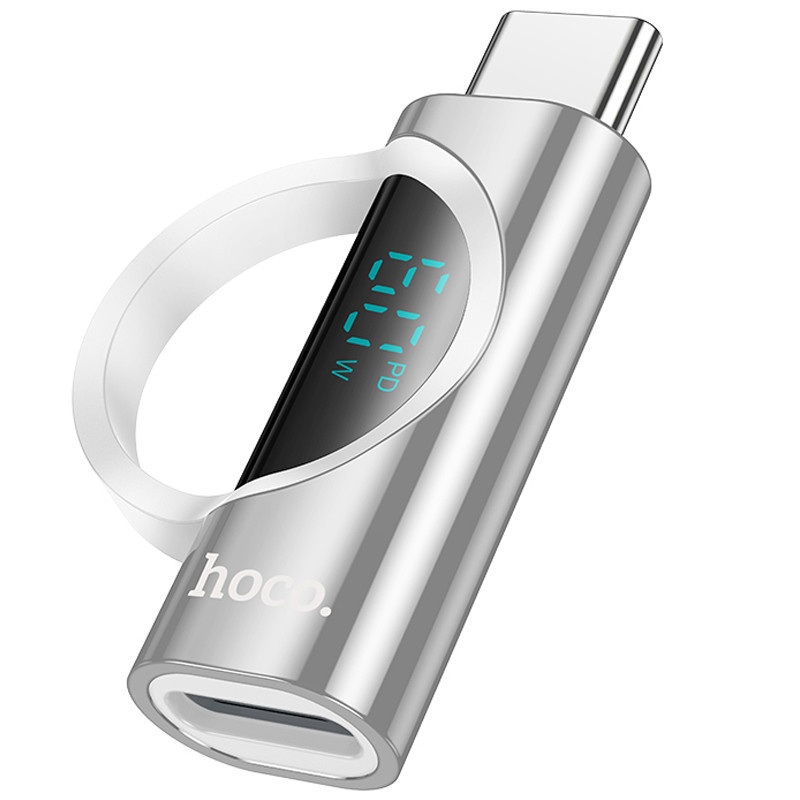 Переходник Hoco UA32A Type-C male to Lightning female display adapter Херсон - изображение 2