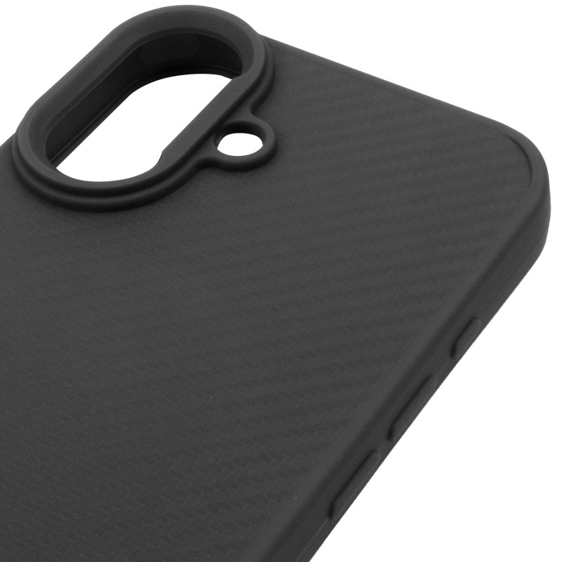 TPU чехол Carbon Protective with Magsafe для Apple iPhone 16 Plus (6.7") Херсон - зображення 5