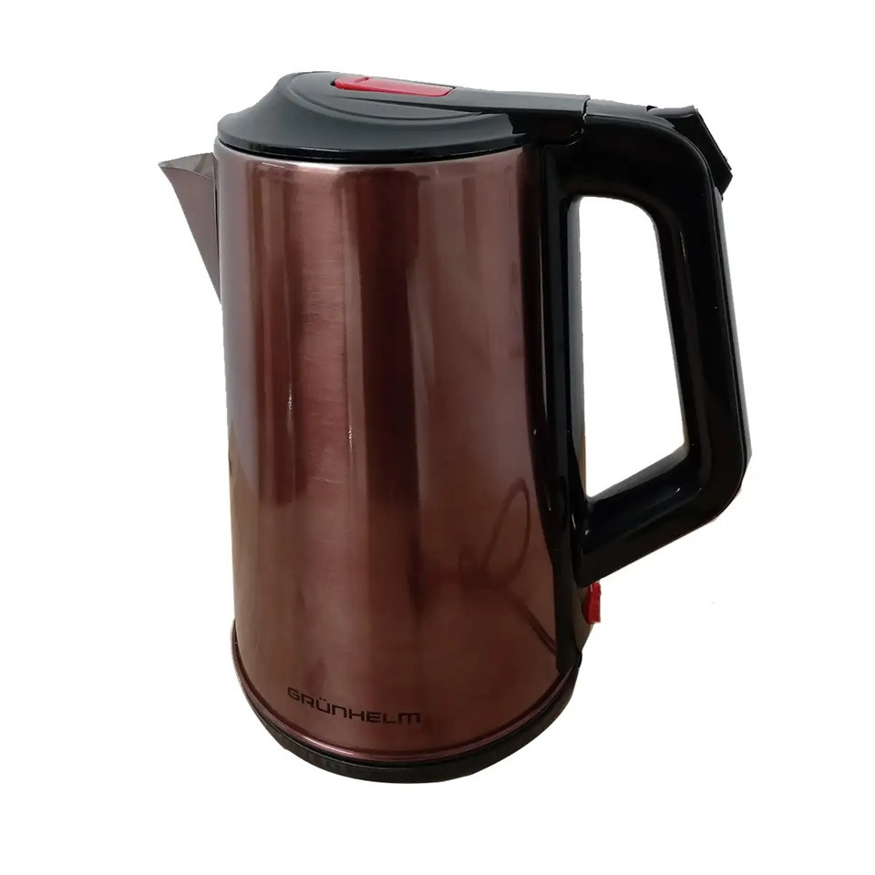 Электрочайник Grunhelm EKS-1927G 2.3 л бронзовый Киев - изображение 1