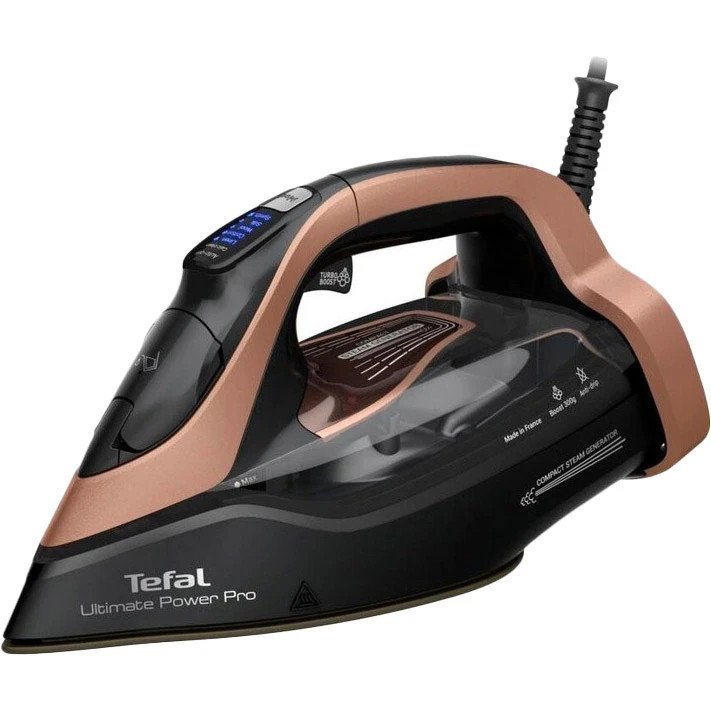 Утюг Tefal Ultimate Power Pro FV9E50E0 3200 Вт черный Київ - зображення 1