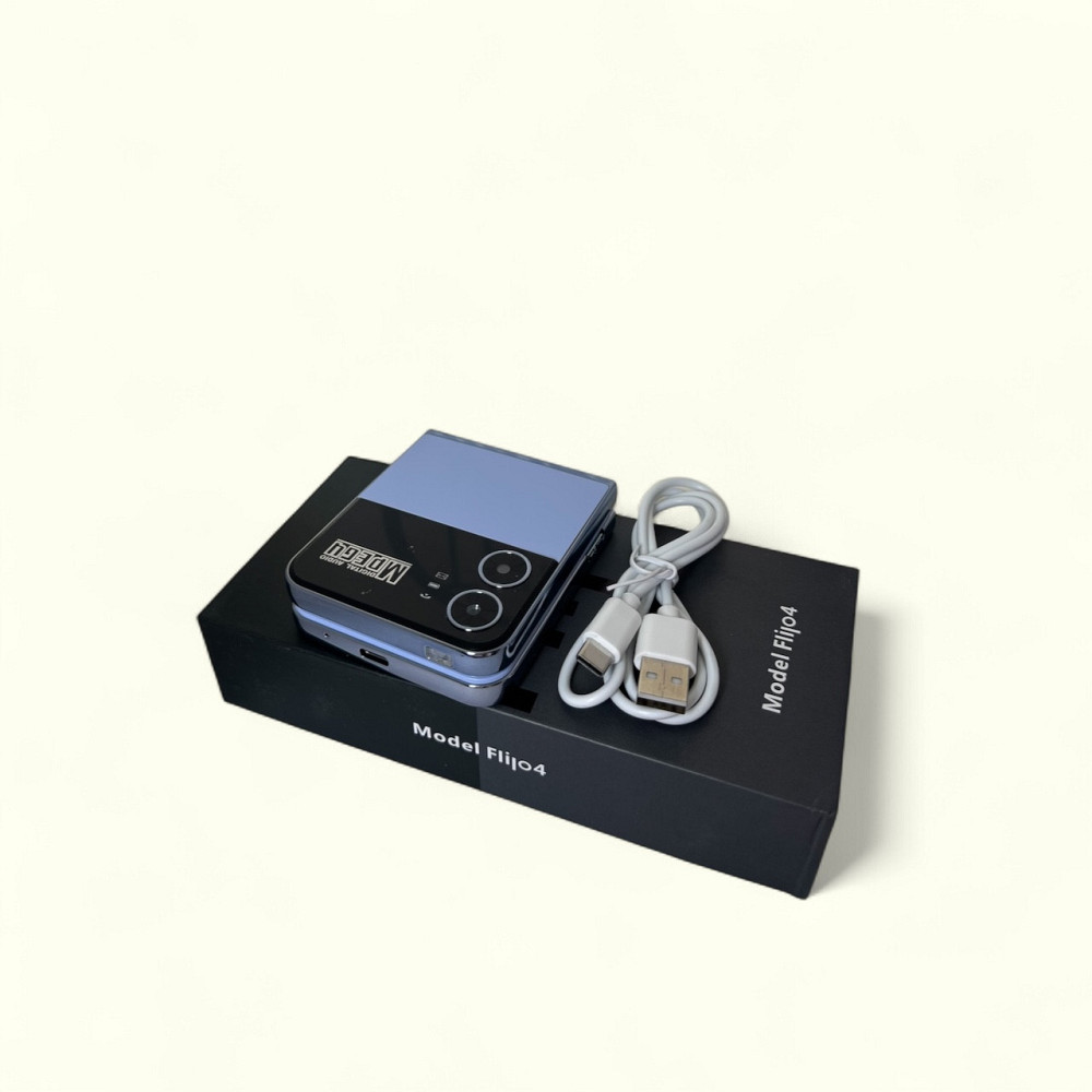 Кнопочный мобильный телефон раскладушка 4 на 4 сим карты (код 00083) Киев - изображение 5