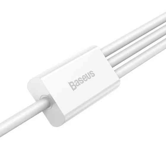 Дата кабель Baseus Superior Series USB to MicroUSB-Lightning-Type-C 3.5A (1.5m) (CAMLTYS) Херсон