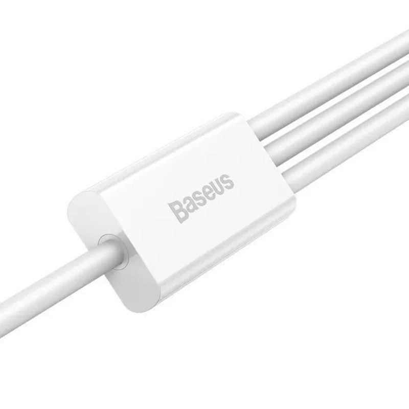 Дата кабель Baseus Superior Series USB to MicroUSB-Lightning-Type-C 3.5A (1.5m) (CAMLTYS) Херсон - зображення 4