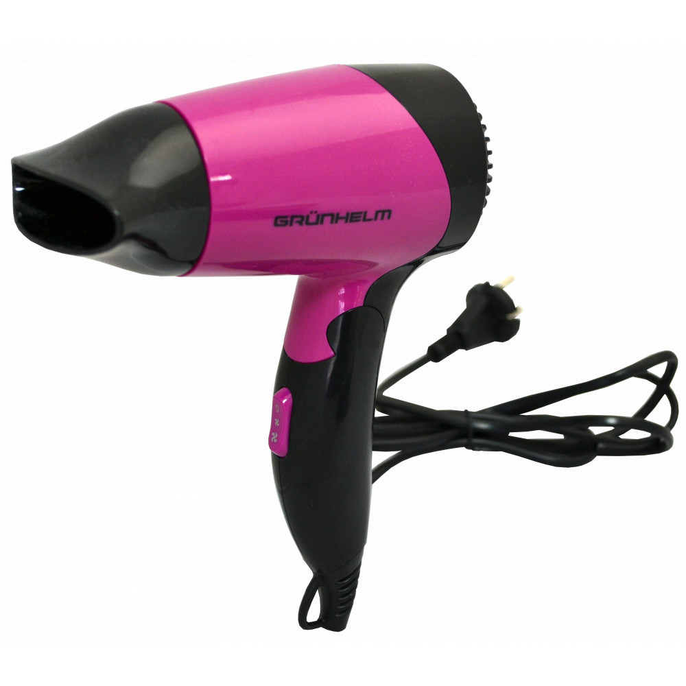 Фен дорожный Grunhelm GHD-508 1400 Вт Київ - зображення 3