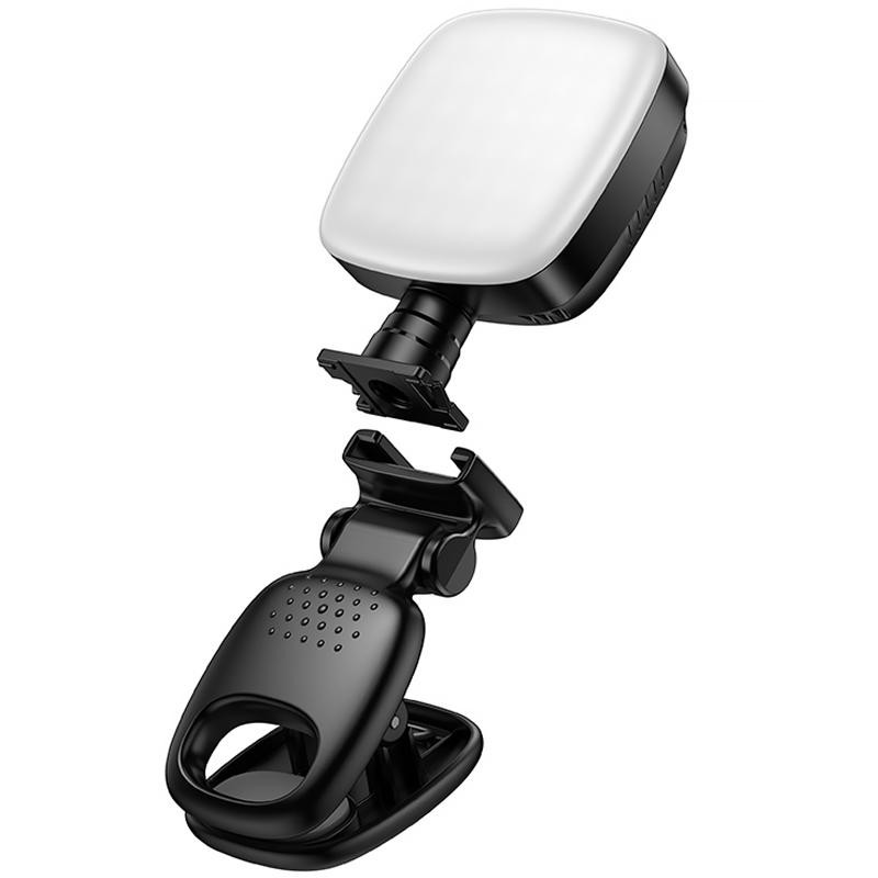 Портативная лампа для селфи Hoco K28 Square Selfie Light 200 mAh Херсон - изображение 5